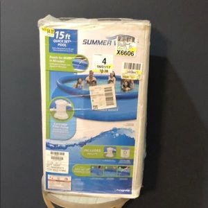 Summer Waves 15 foot quick set pool